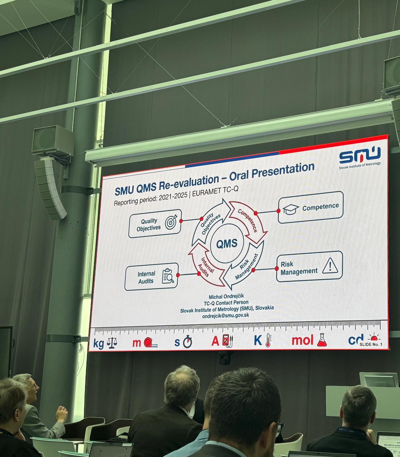 Quality Management System at the EURAMET 